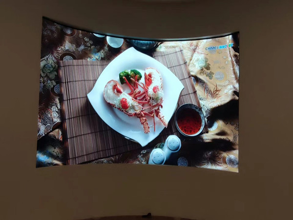 沅江室内P2.5弧形LED屏